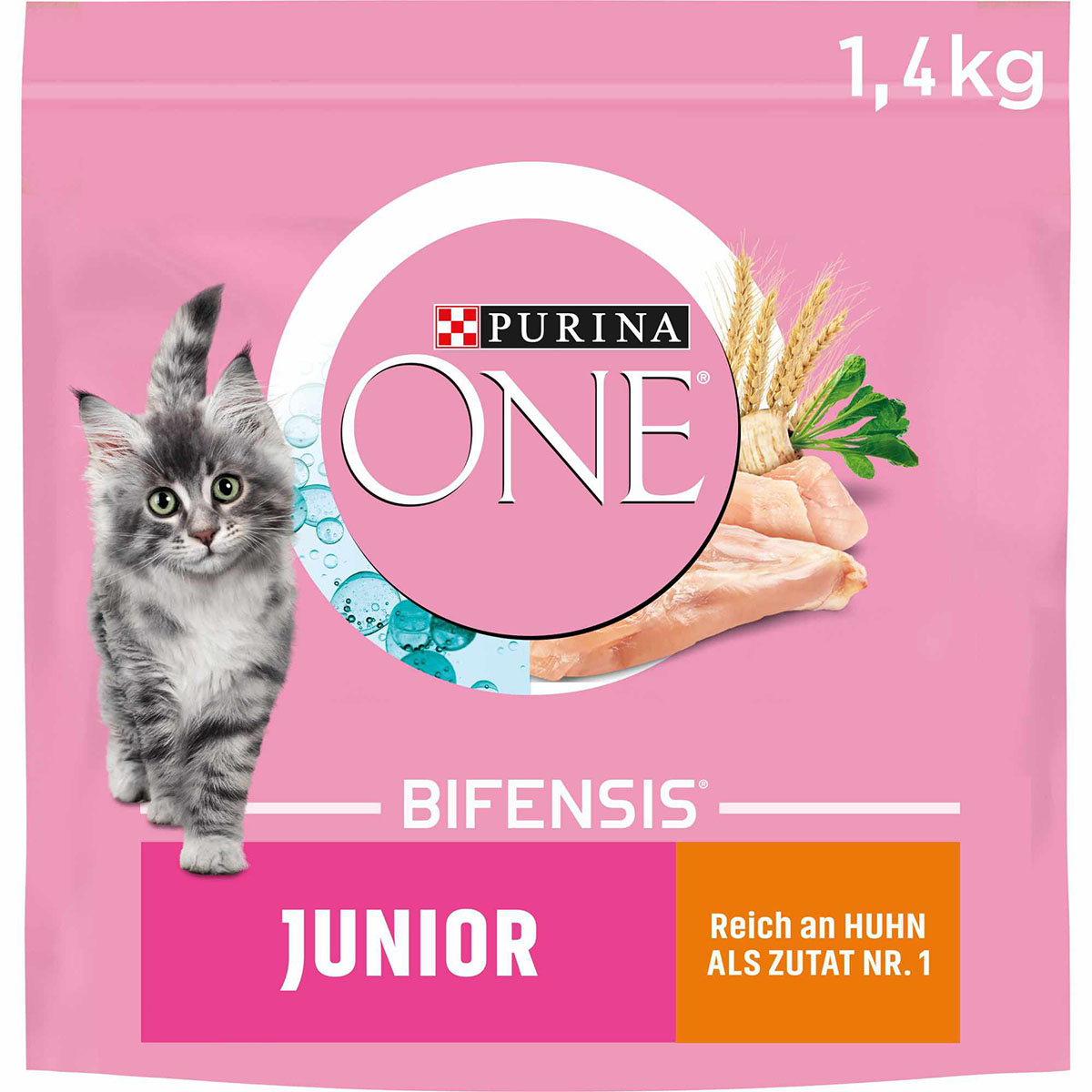 PURINA ONE BIFENSIS JUNIOR 1–12 kuře,1,4 kg