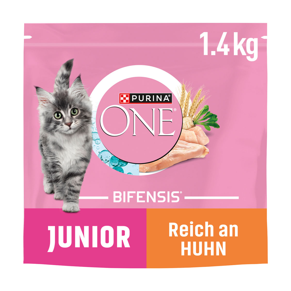 PURINA ONE BIFENSIS JUNIOR 1–12 kuře,1,4 kg