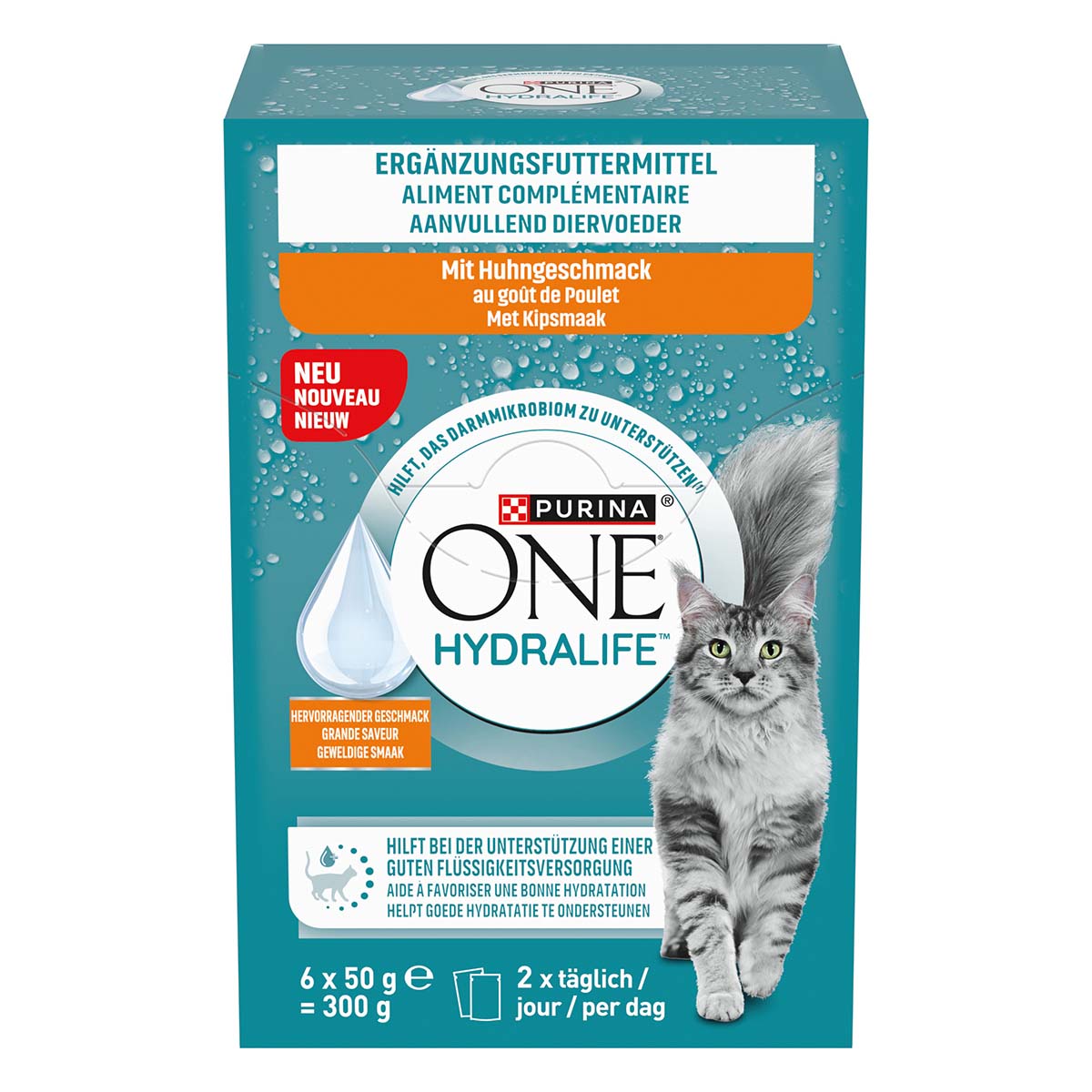 PURINA ONE HYDRALIFE Kuře 6x50 g
