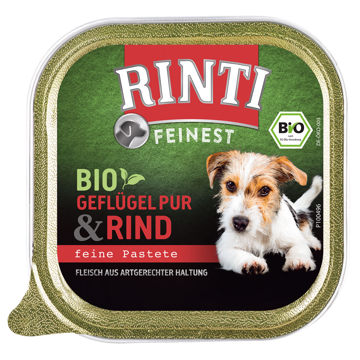 Rinti Feinest Bio Pur s drůbežím a hovězím masem
