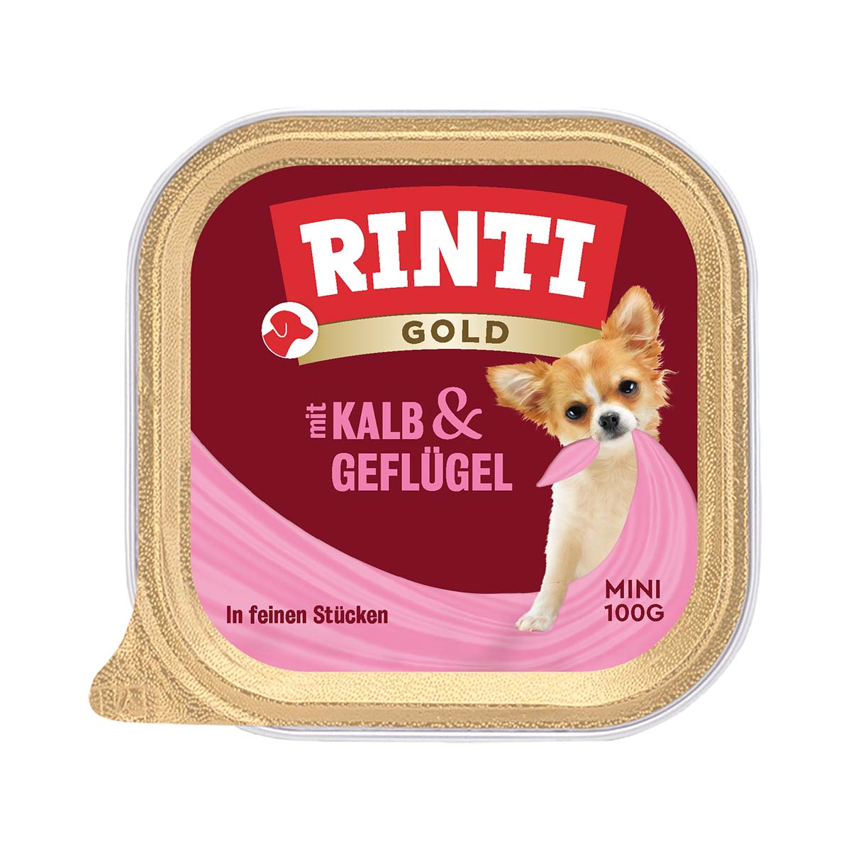 Rinti Gold Mini telecí a drůbeží maso
