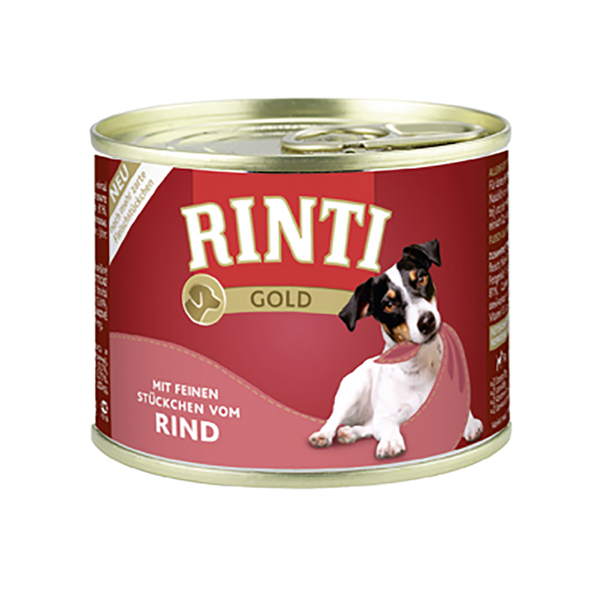 Rinti Gold s jemnými kousky hovězího masa