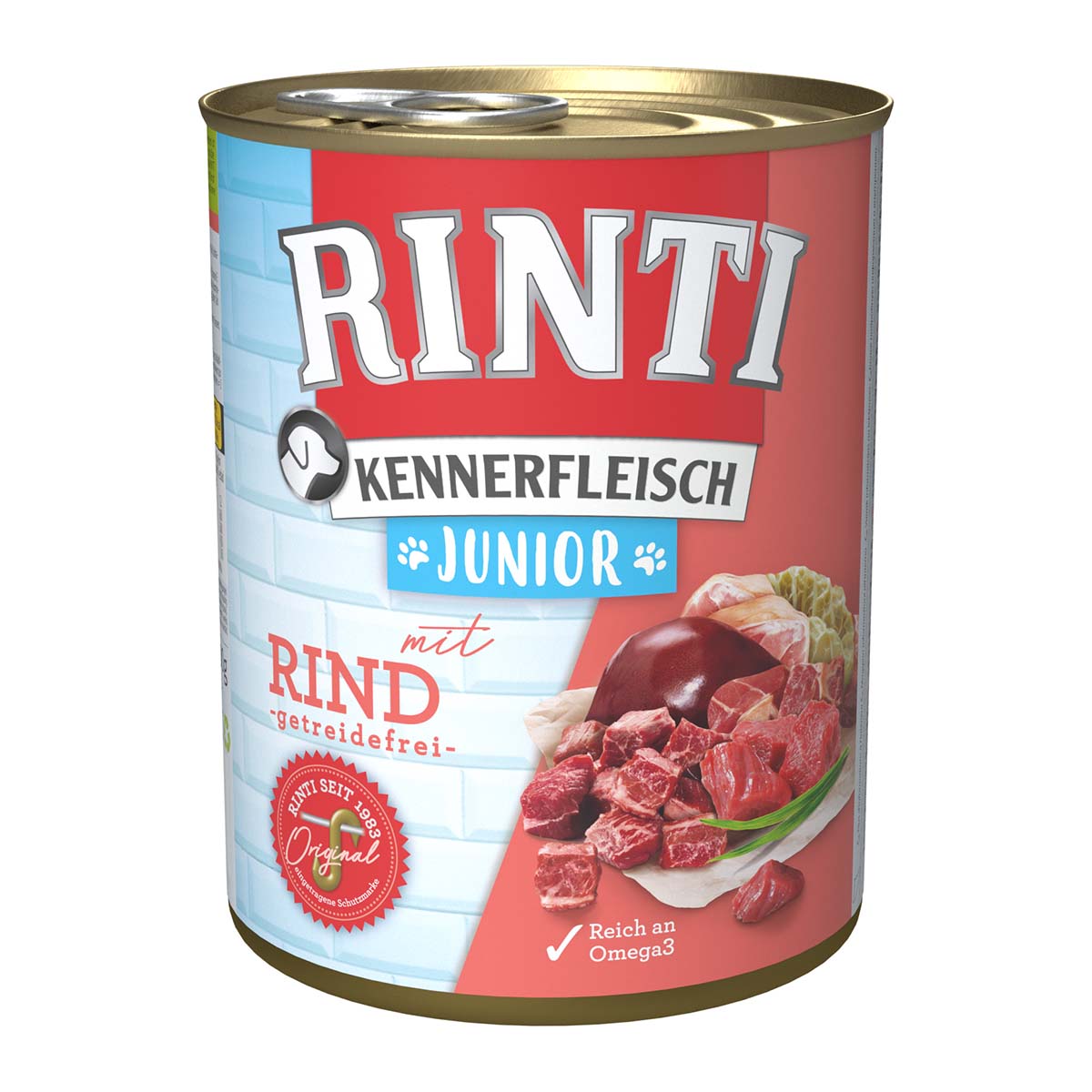 Rinti Kennerfleisch JUNIOR s hovězím masem
