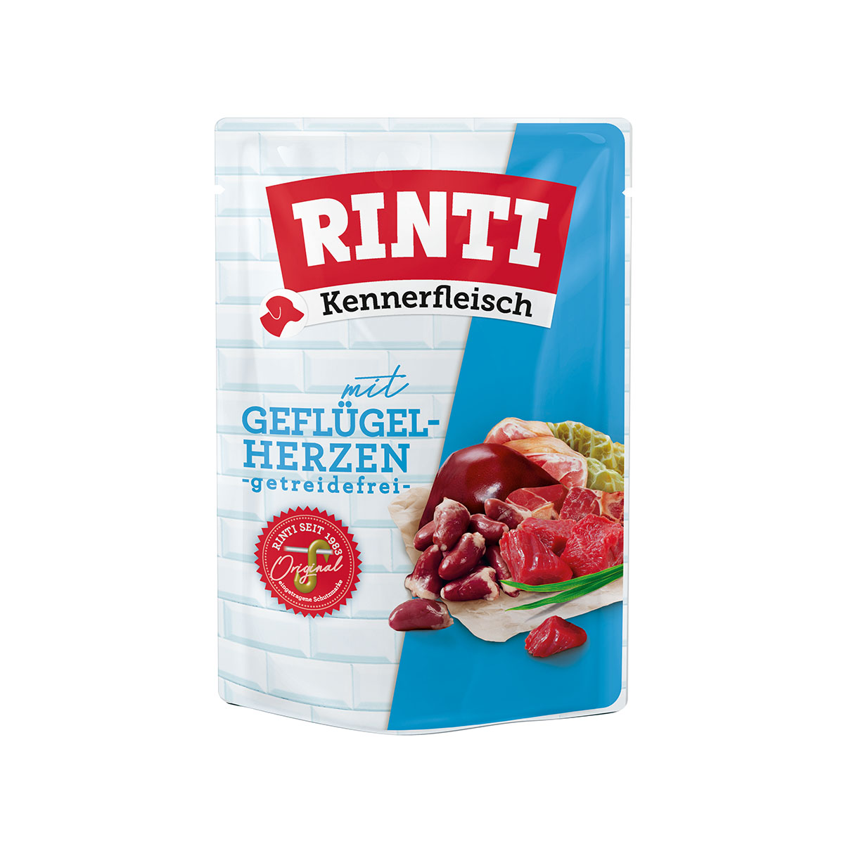 RINTI Kennerfleisch kapsičky s drůbežími srdíčky