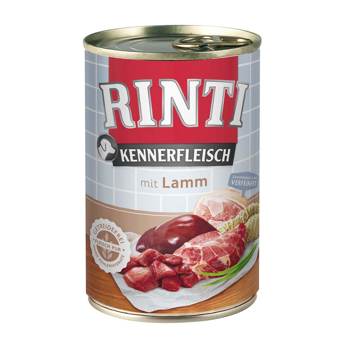 Rinti Kennerfleisch s jehněčím, 400 g