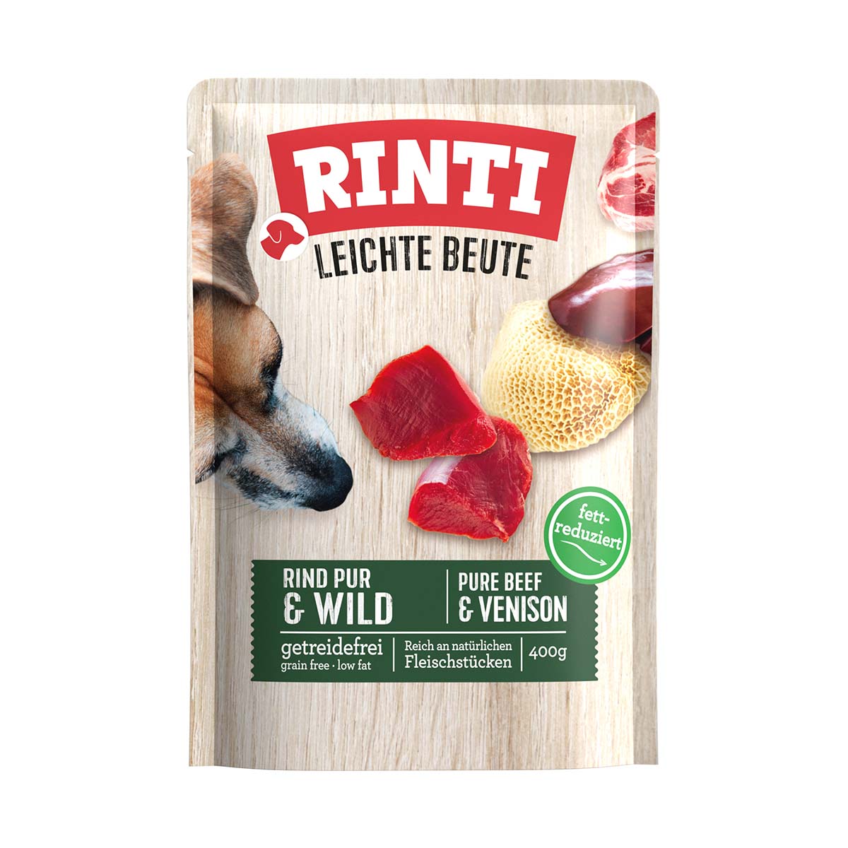 Rinti Lehká Kořist Hovězí Pure + Divoké