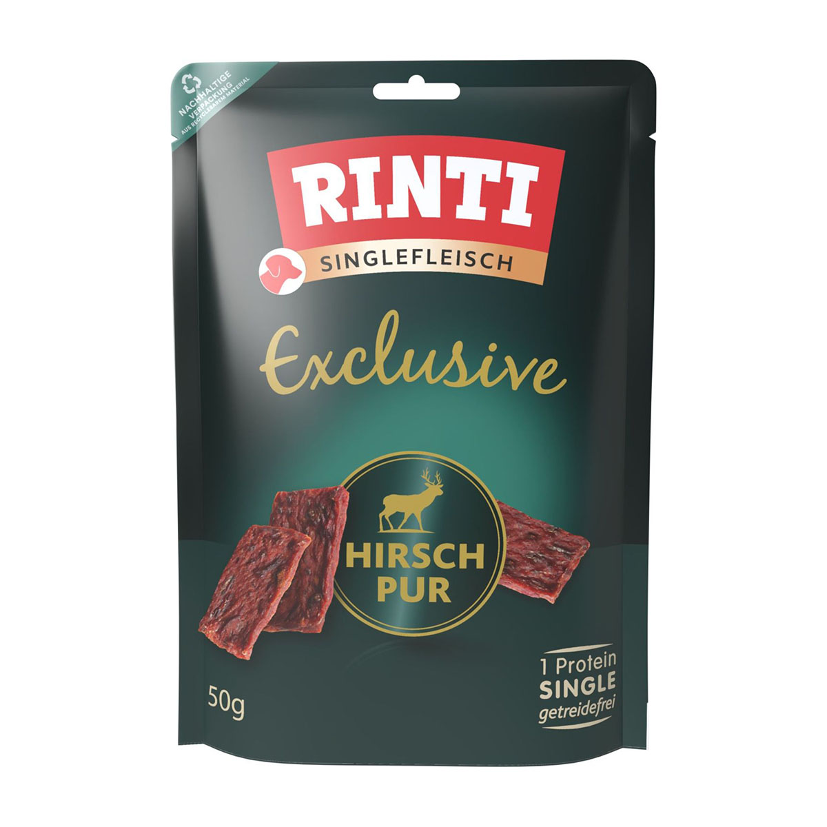 Rinti Singlefleisch Exclusive, Čisté jelení maso