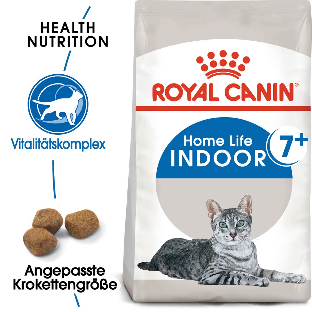 ROYAL CANIN INDOOR 7+ suché krmivo pro starší kočky žijící v bytě 3,5 kg