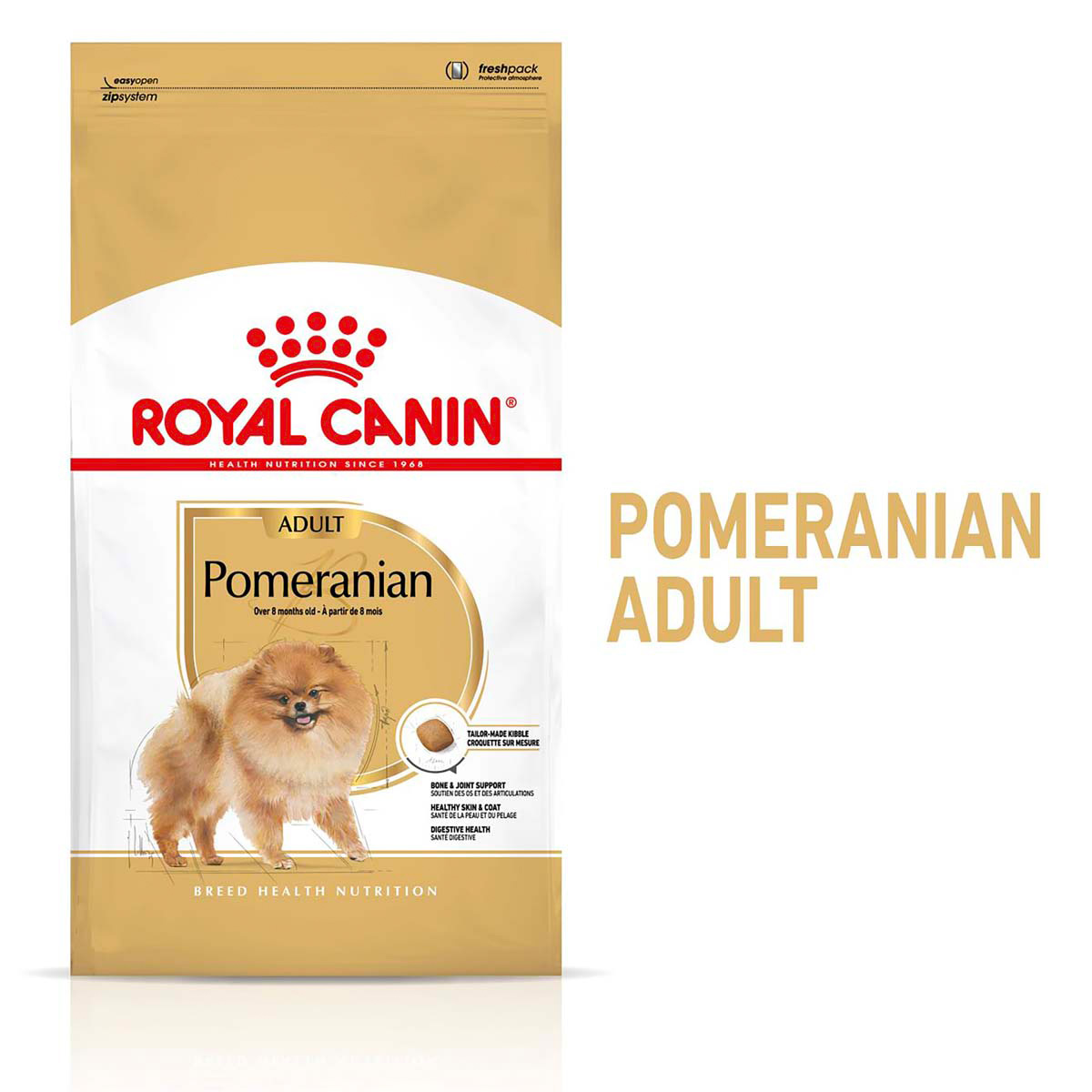 ROYAL CANIN POMERANIAN ADULT granule pro dospělé pomeraniany (&gt; 8 měsíců)
