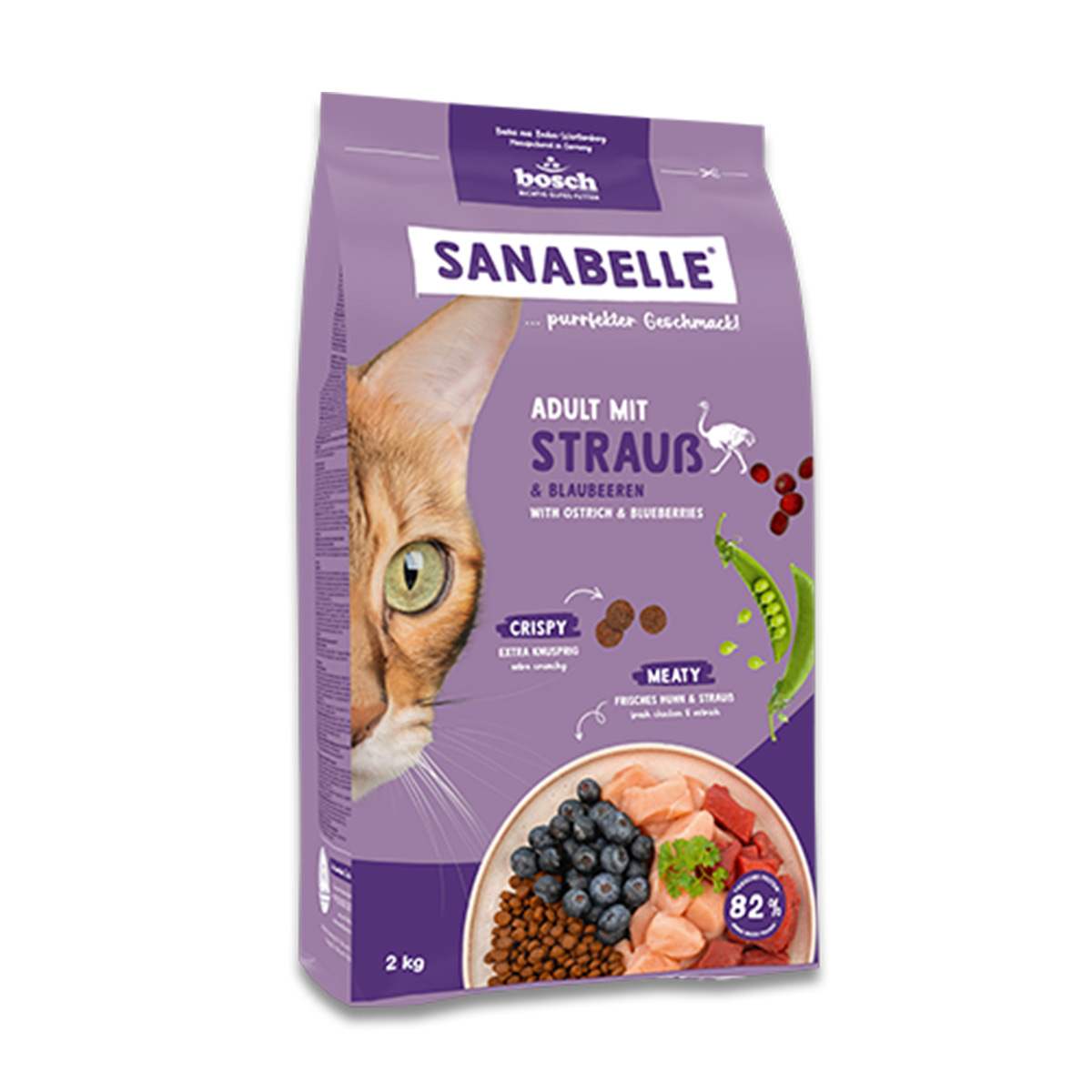 Sanabelle Adult s pštrosem