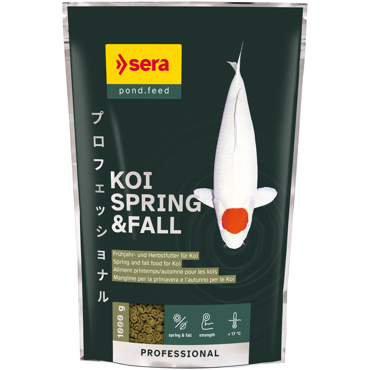 Sera KOI jarní/podzimní krmivo Professional
