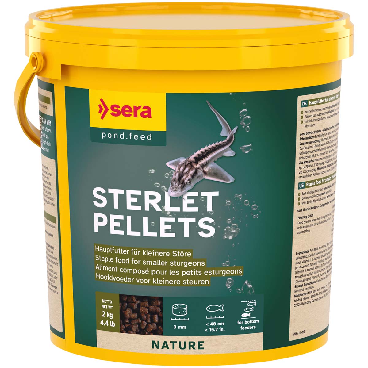 Sera pond Stör Perlets 3800 ml