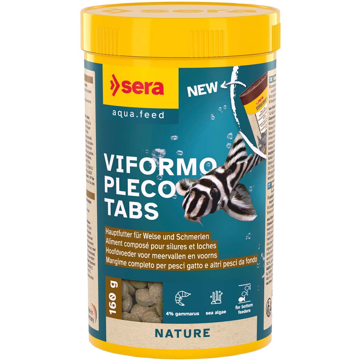 Sera krmivo v tabletách viformo