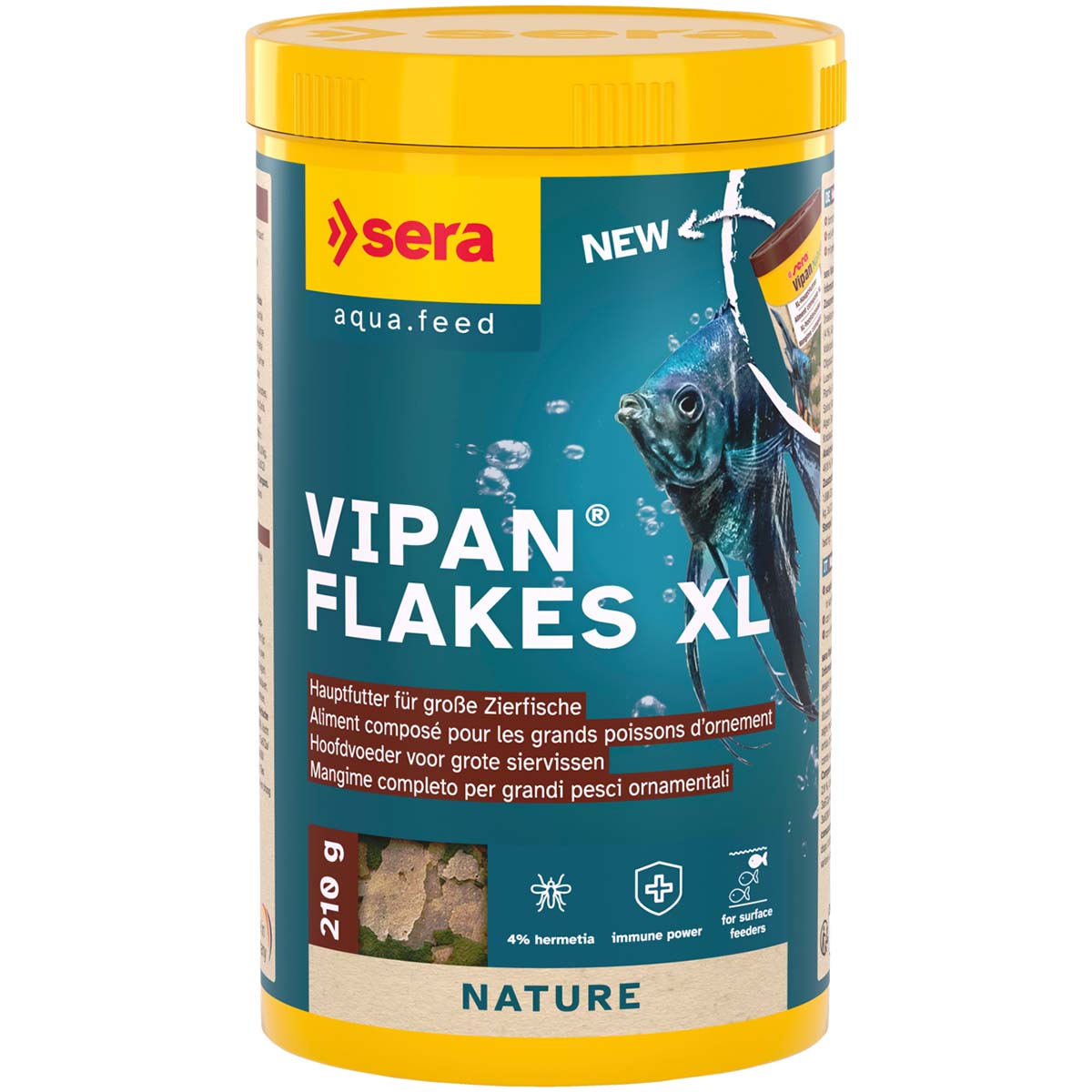 Sera Vipan Nature velké vločky 1 000 ml