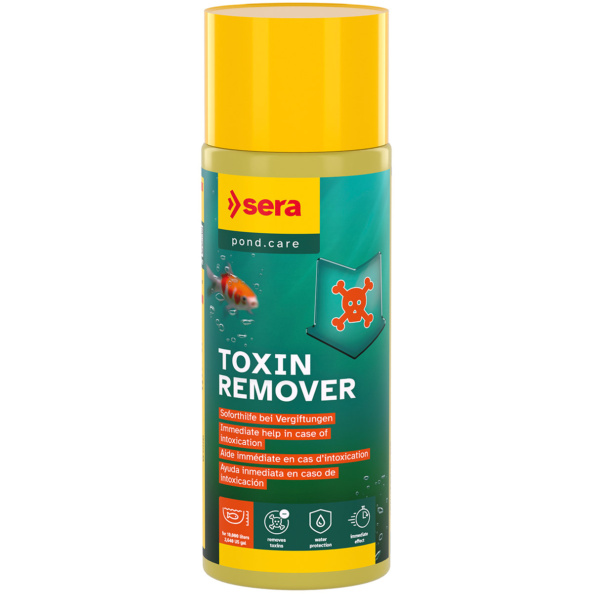 Sera pond toxin remover