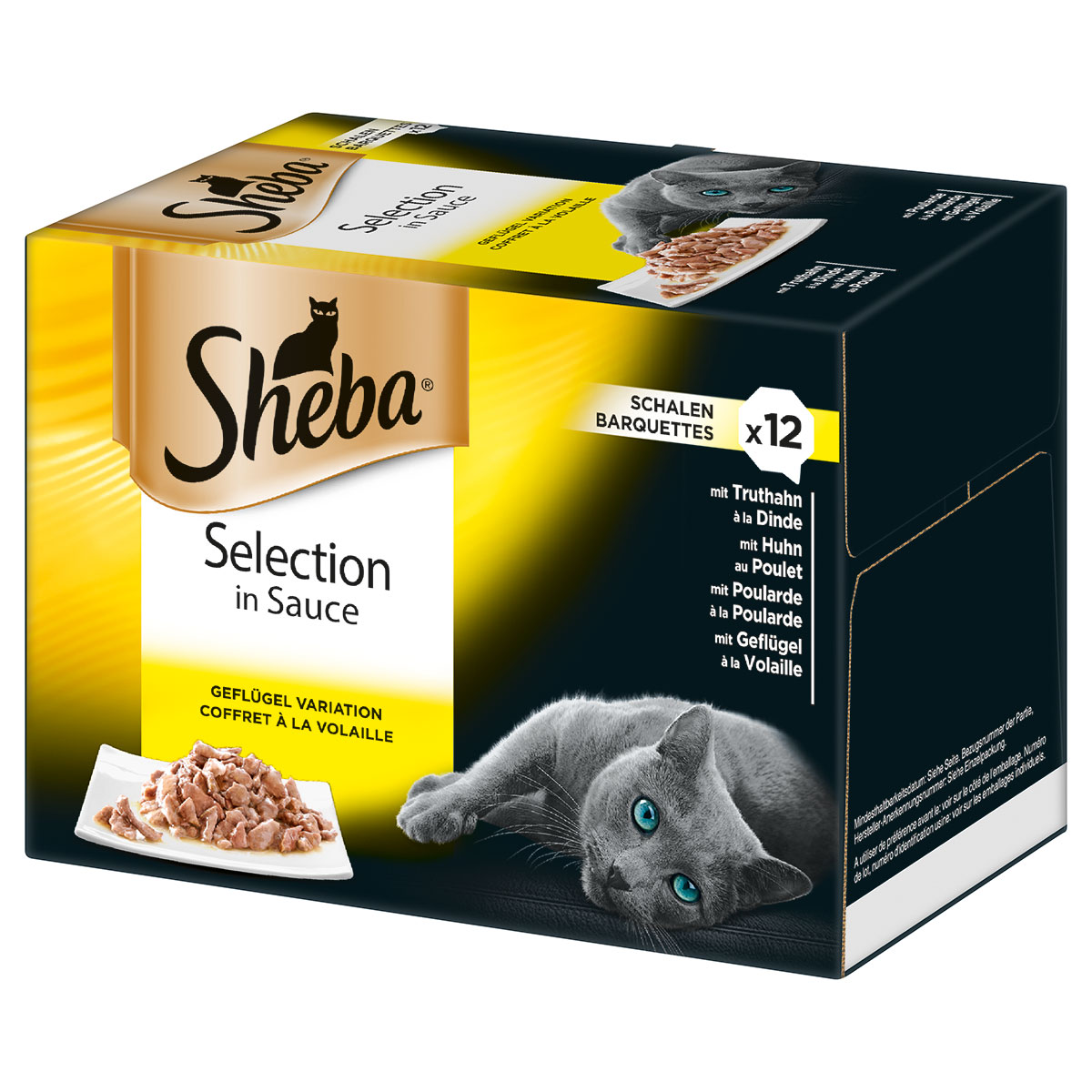 Sheba Selection v omáčce, v mističce multipack