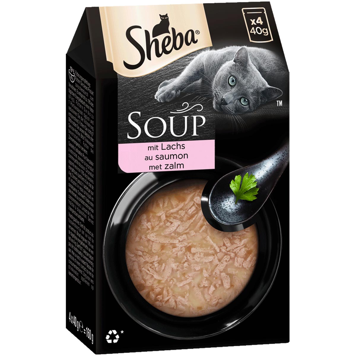 SHEBA polévka s lososem