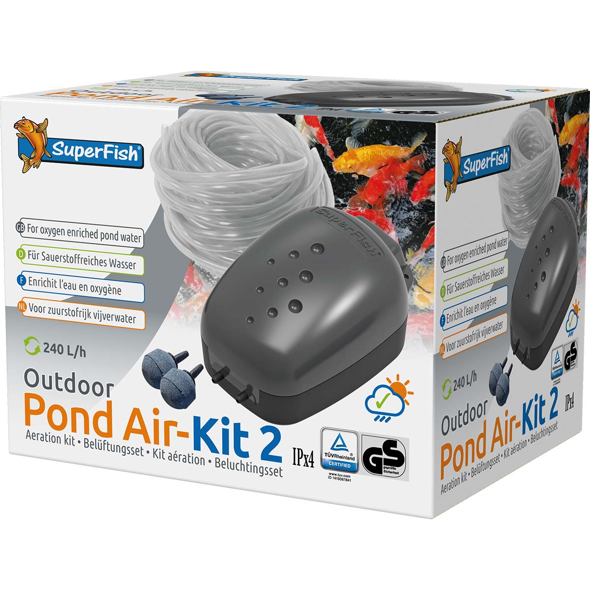 SuperFish Pond Air Kit