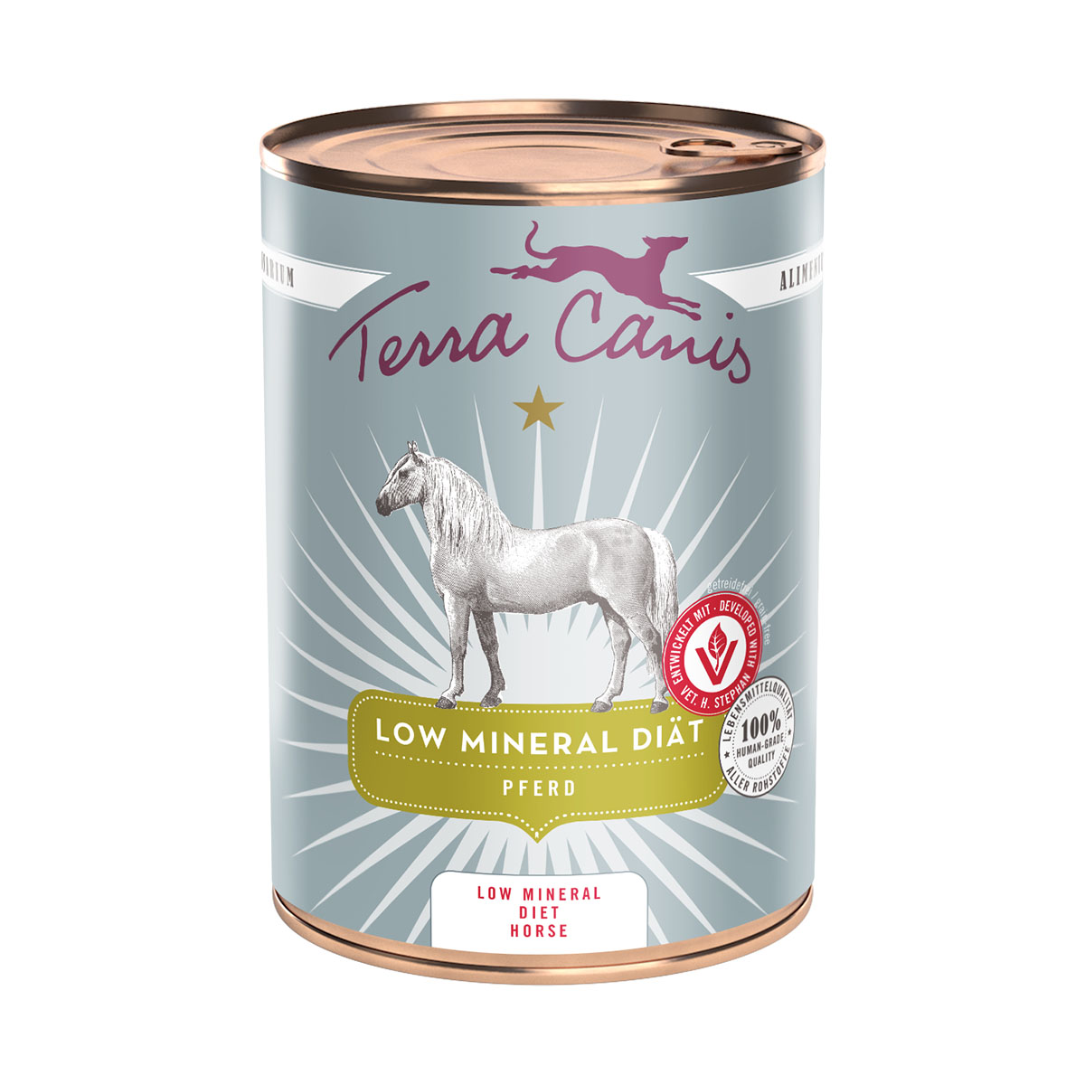 Terra Canis AliVet Low Mineral Kůň
