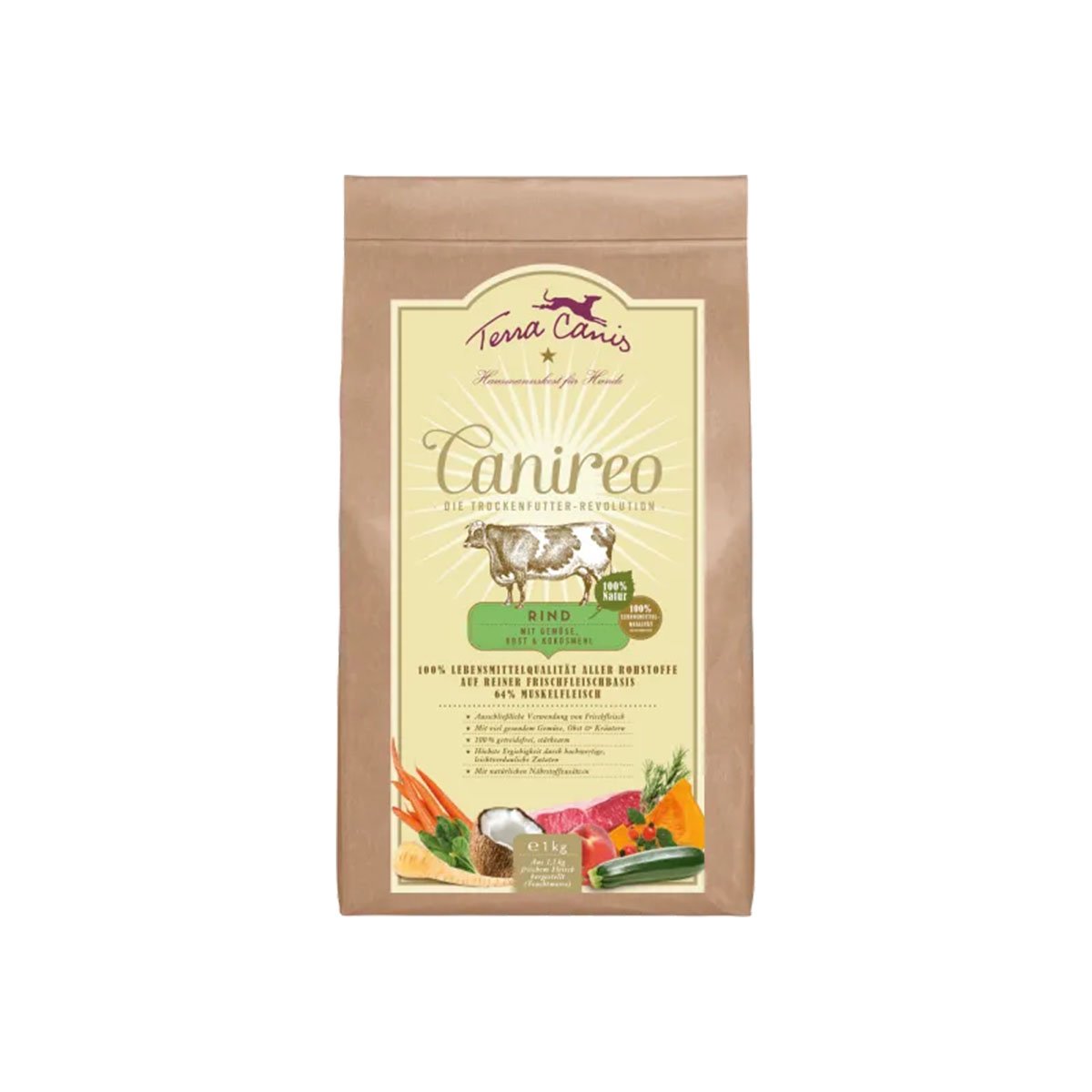 Terra Canis Canireo, hovězí, 1 kg