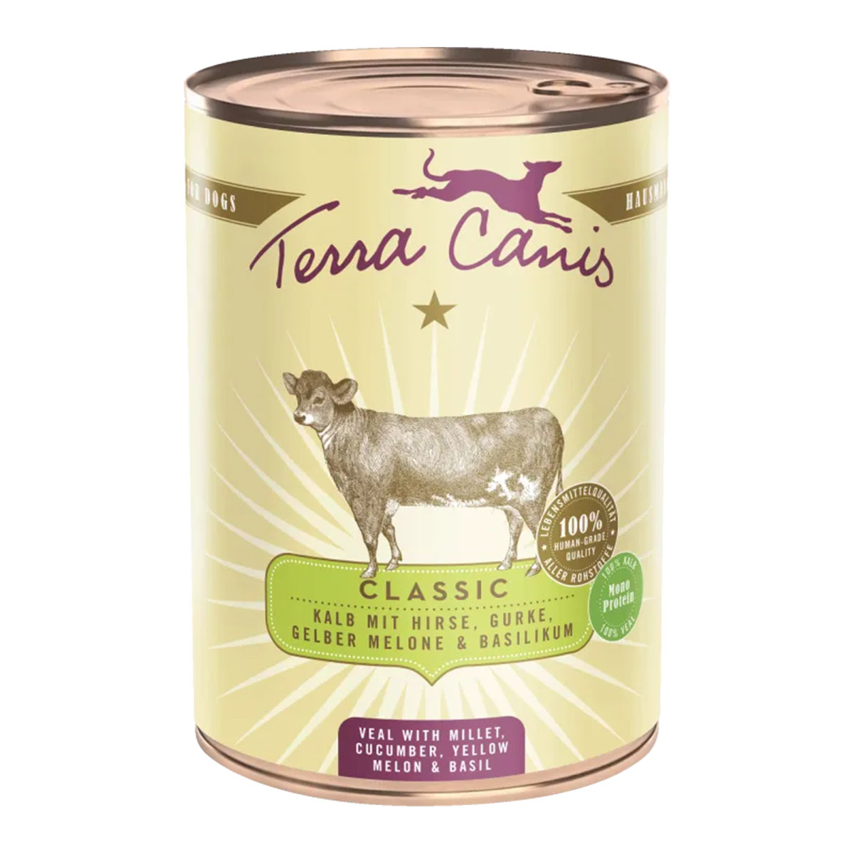 Terra Canis CLASSIC telecí maso s jáhlami, okurkou a melounem