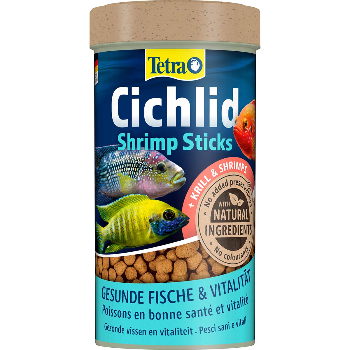 Tetra Cichlid Shrimp tyčinky 250 ml