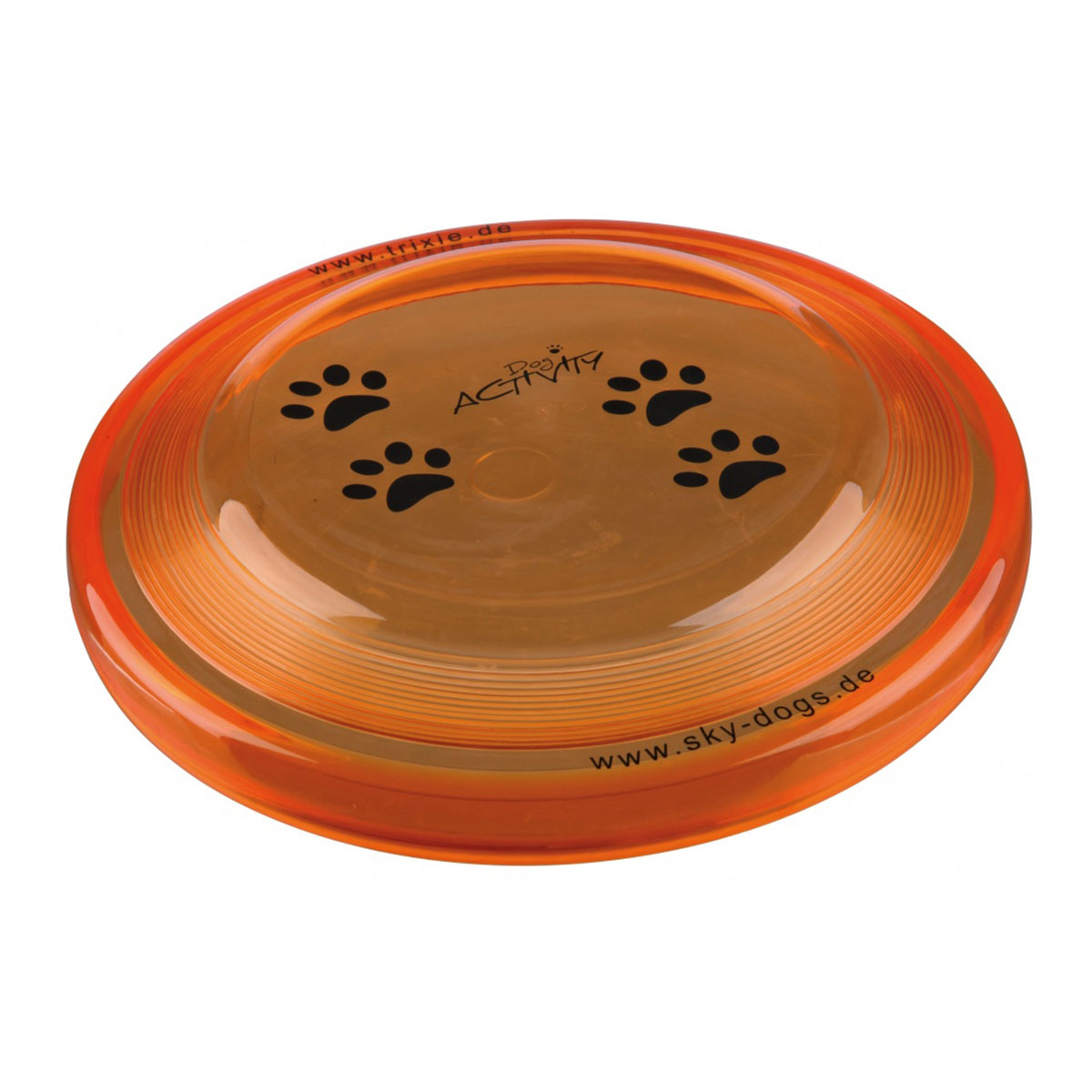 trixie dog activity dog disc hundefrisbee aus kunststoff 23cm 01