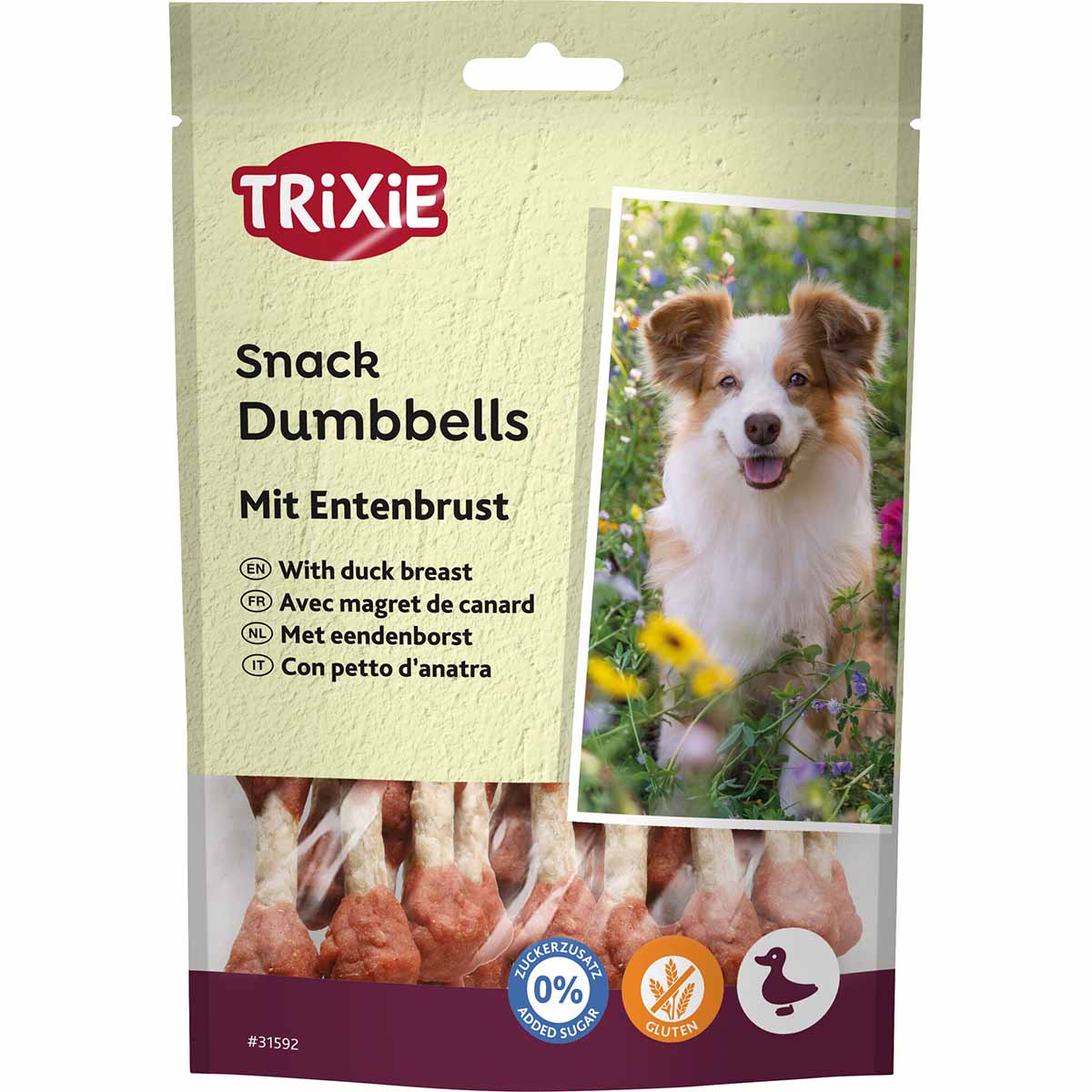 Trixie PREMIO Duck Bites pamlsek pro psy