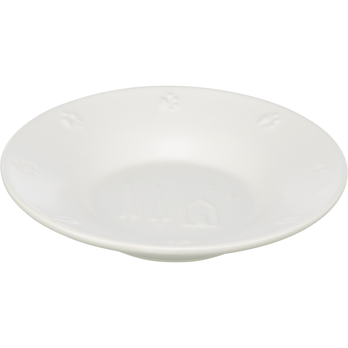 TRIXIE Xmas keramická miska, 0,2 l/ø 16 cm, bílá