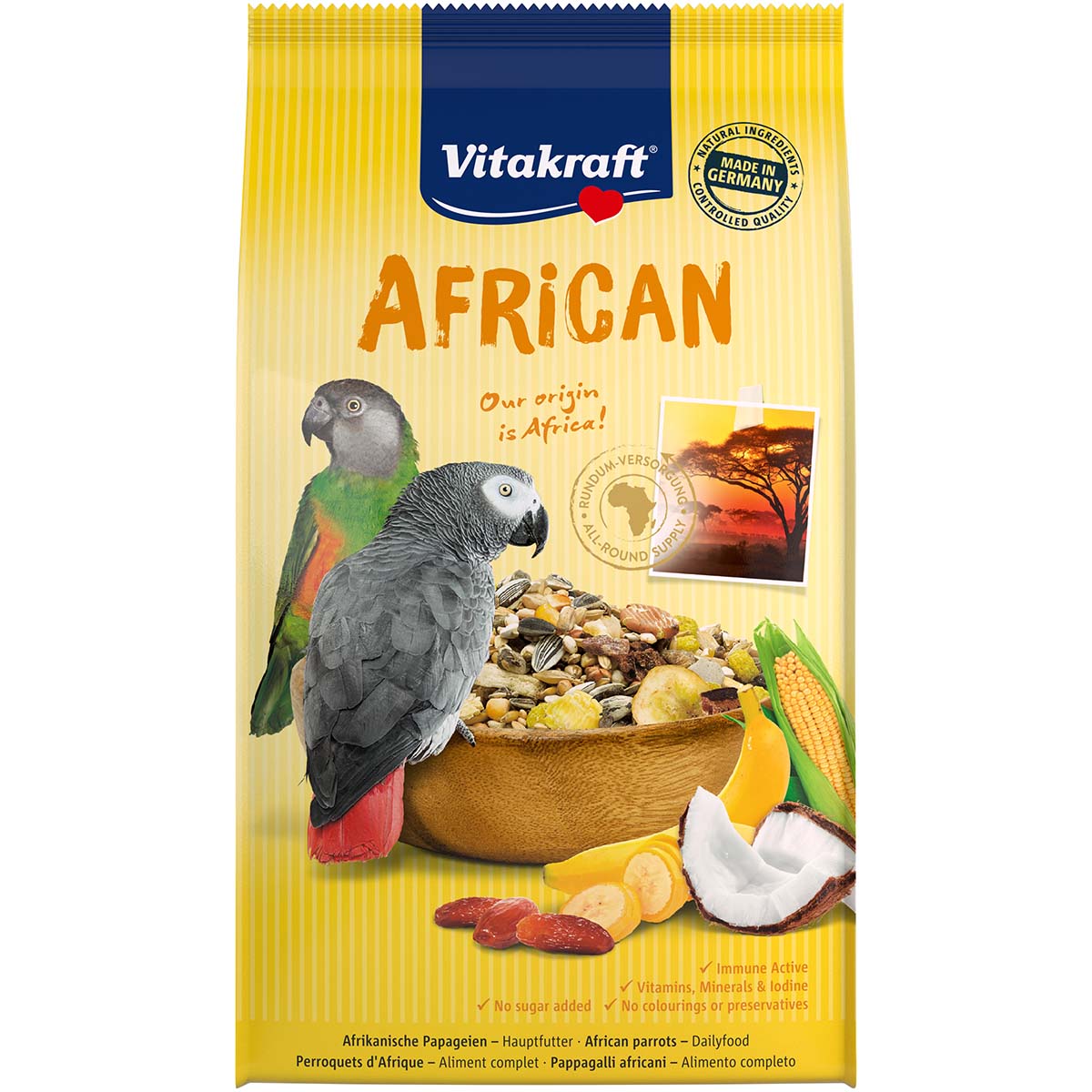 Vitakraft African hlavní krmivo pro africké papoušky