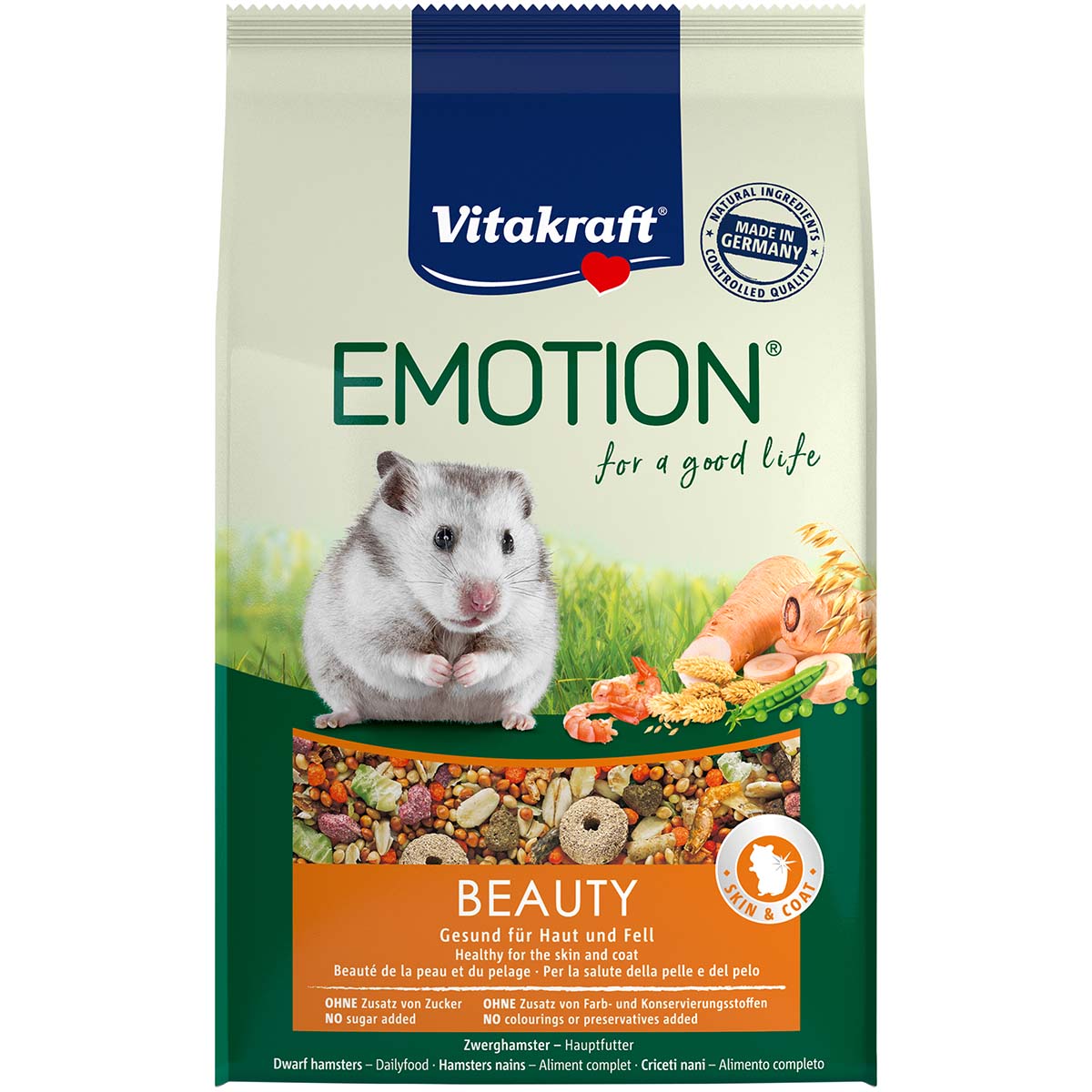 Vitakraft Emotion Beauty Selection zakrslí křečci 300 g