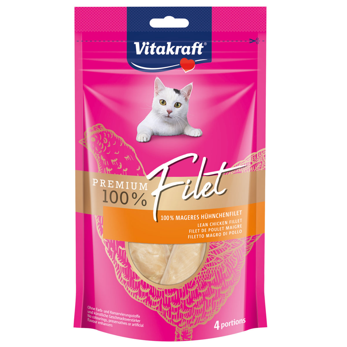 Vitakraft pamlsek pro kočky Premium Filet kuřecí