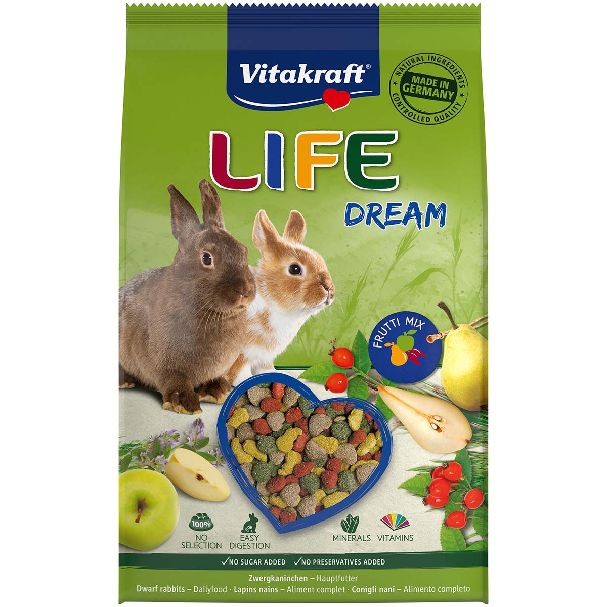 Vitakraft LIFE Dream pro zakrslé králíky
