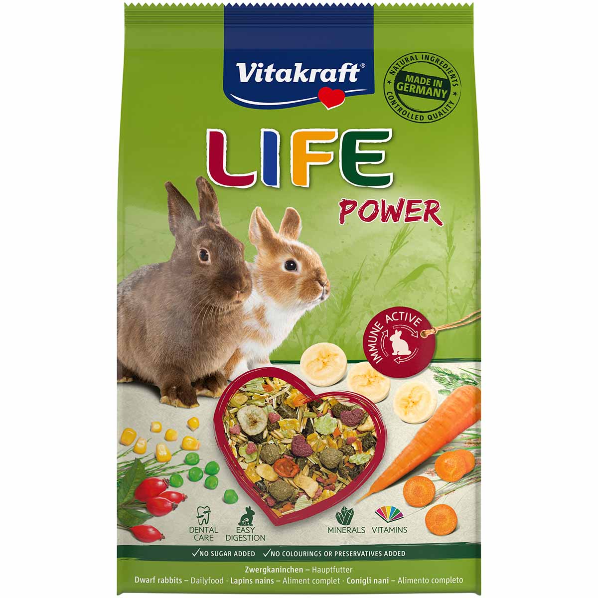 Vitakraft LIFE Power pro zakrslé králíky