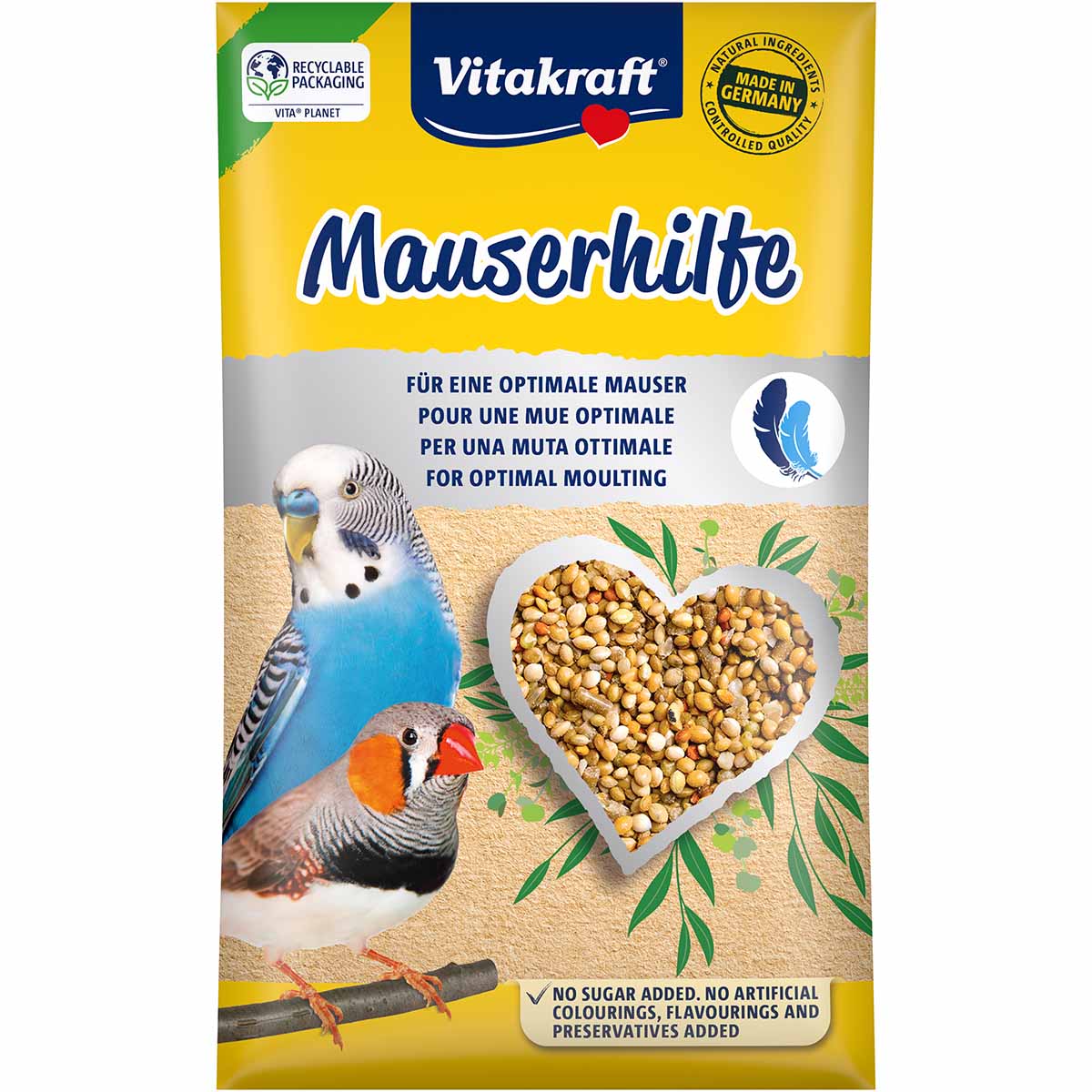 Vitakraft směs na přepeření pro malé papoušky a exoty