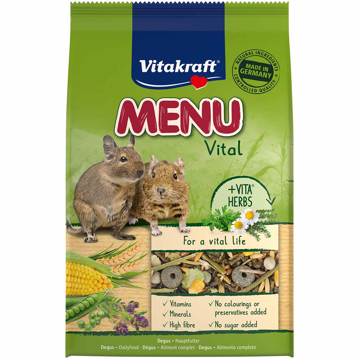 Vitakraft prémiové menu pro osmáky Vital 600 g