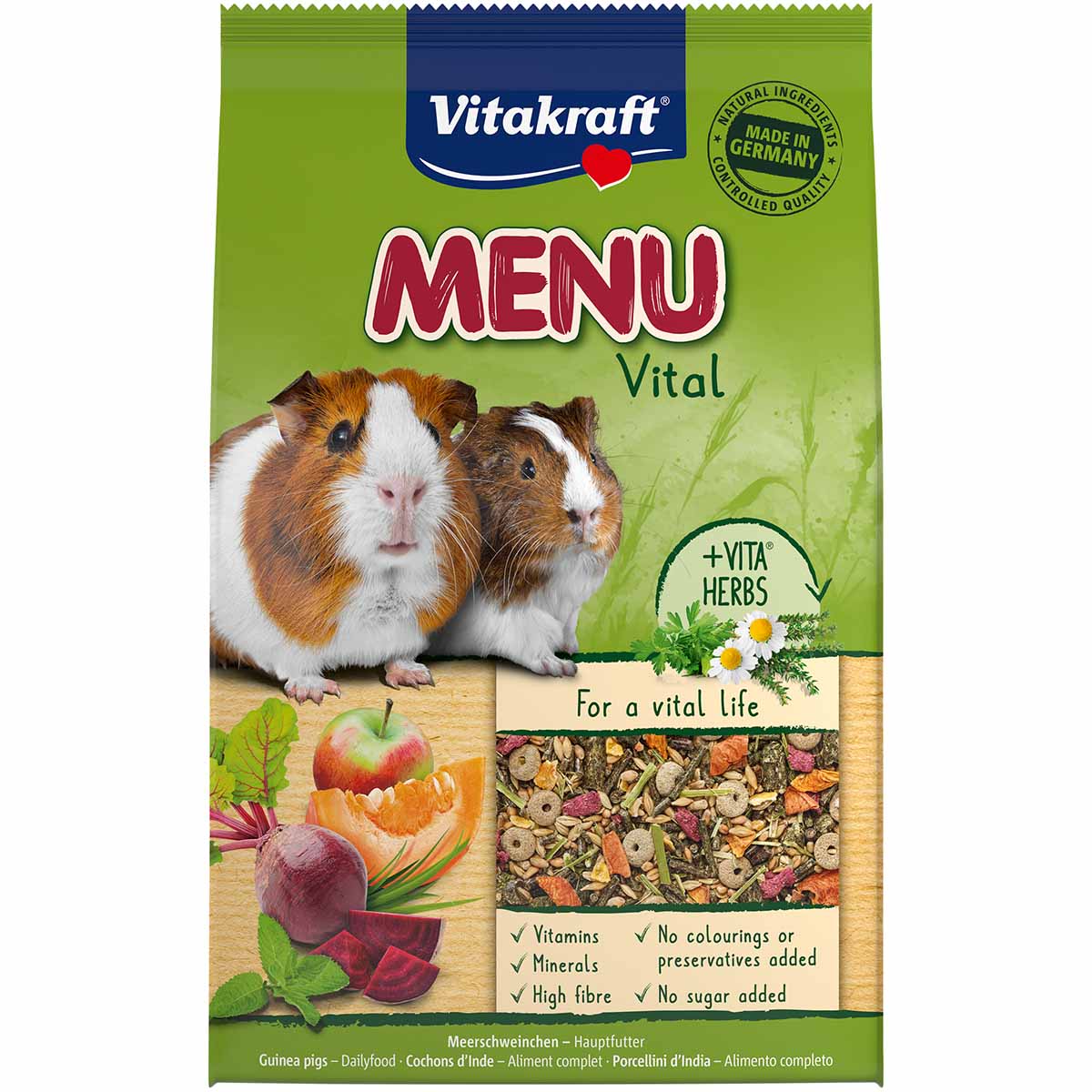 Vitakraft menu Vital pro morčata