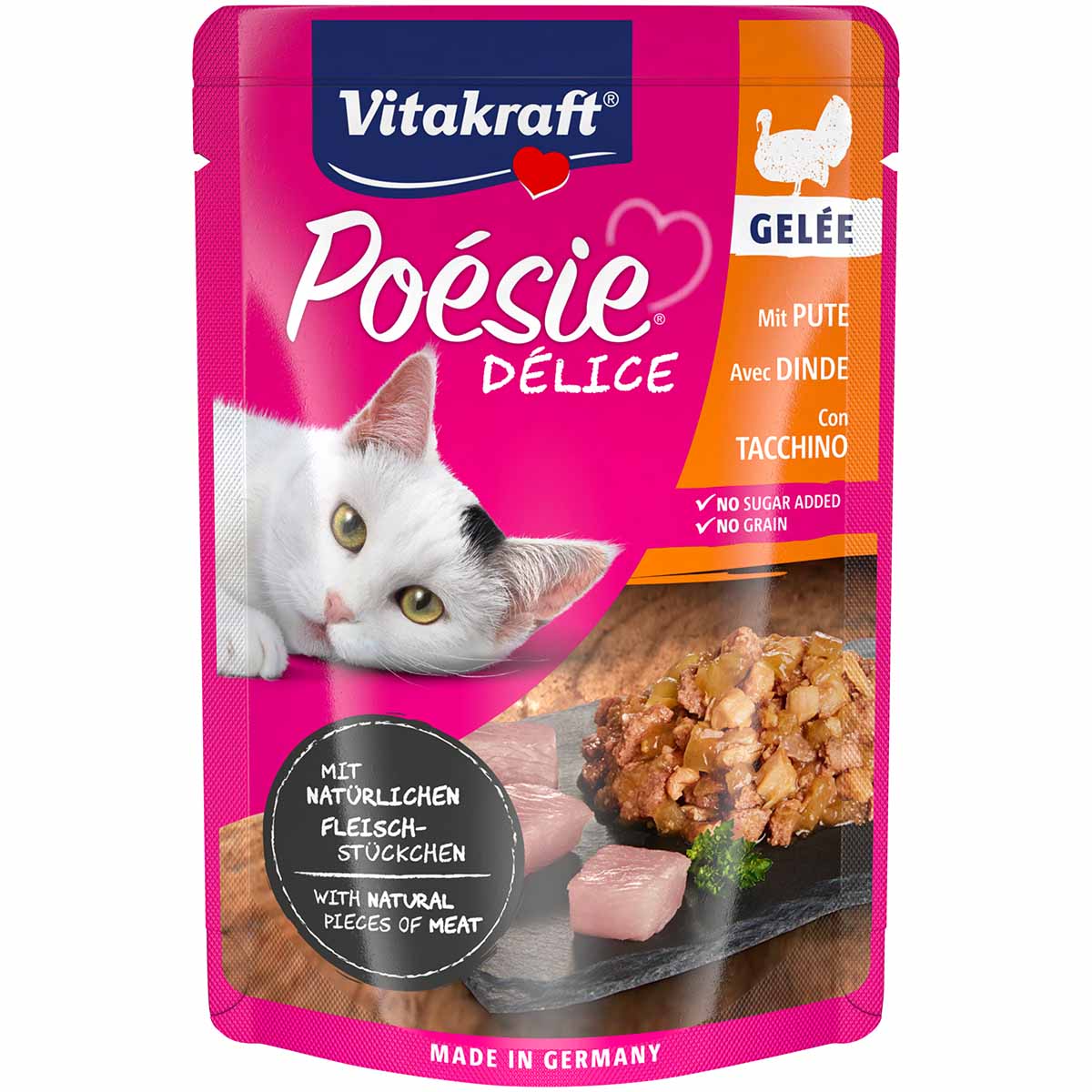 Vitakraft Poésie Délice krůtí maso v želé