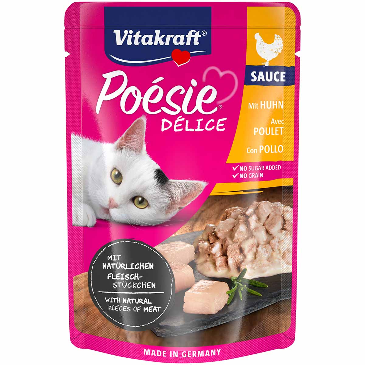 Vitakraft Poésie DéliSauce a kuřecí filet