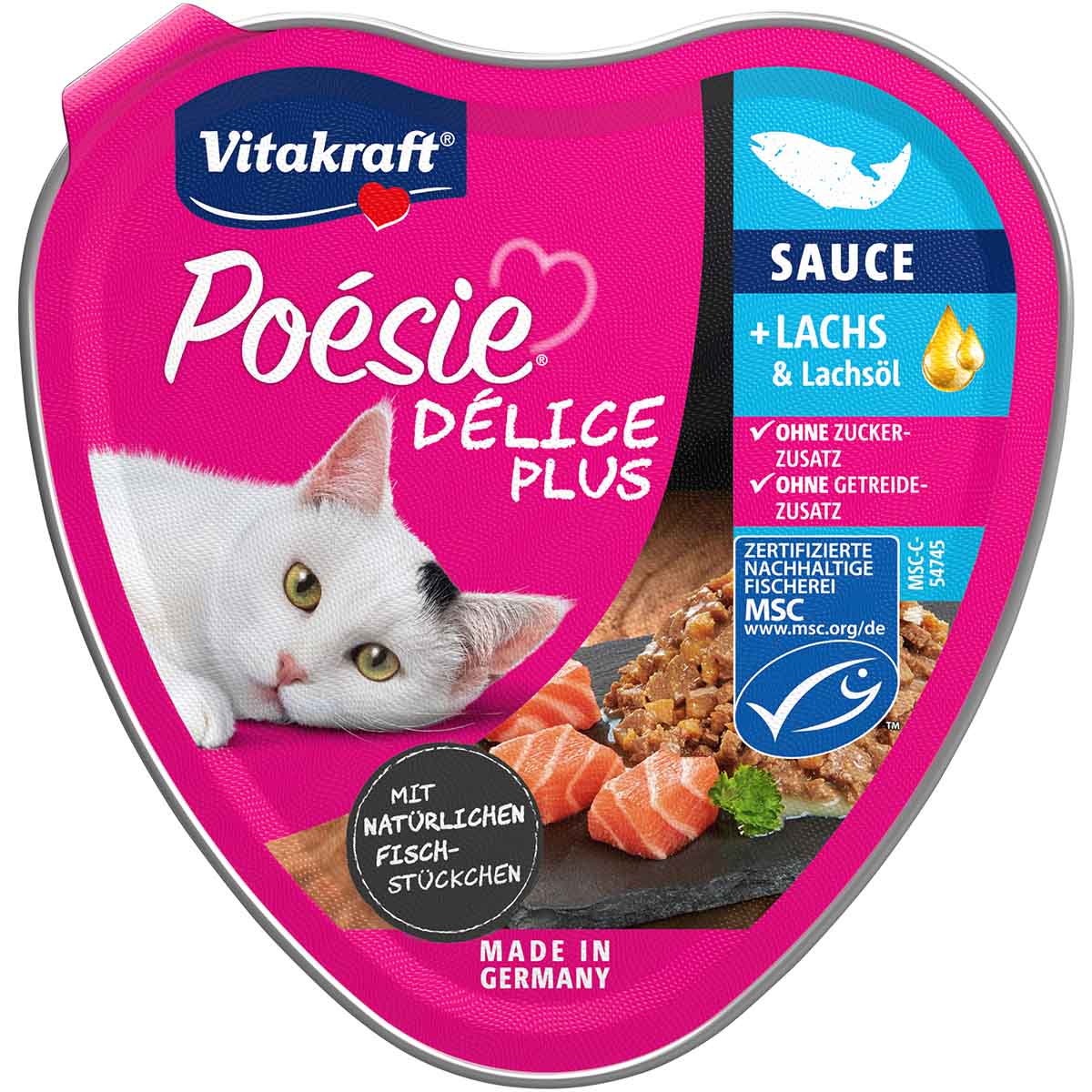 Vitakraft Poésie® Délice Plus losos