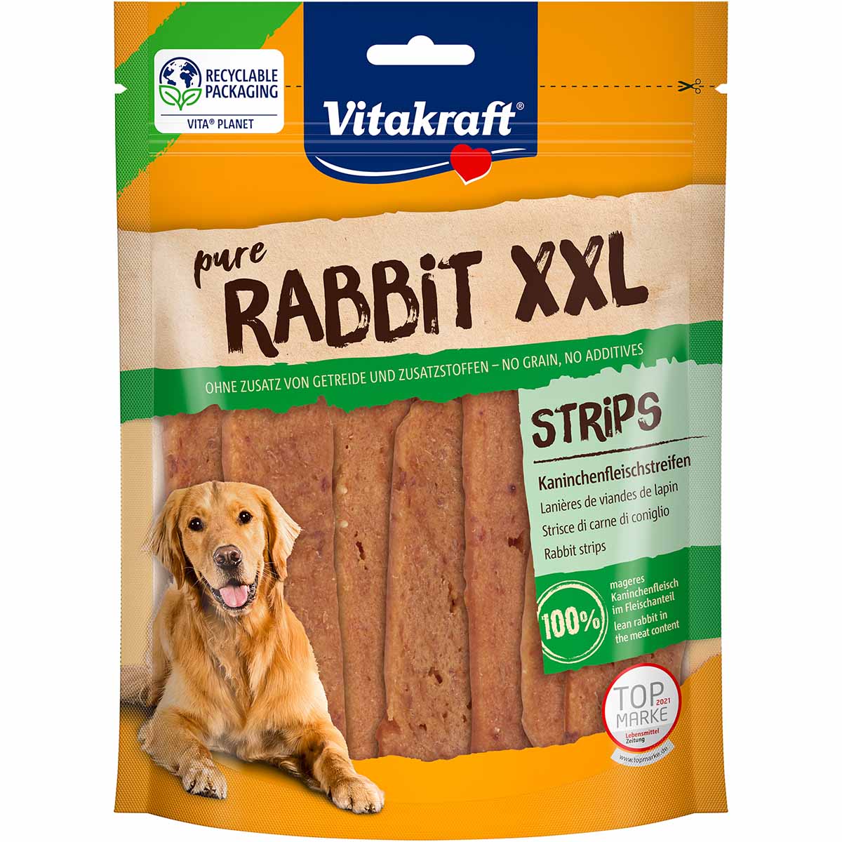 Vitakraft RABBIT proužky králičího masa XXL 250 g