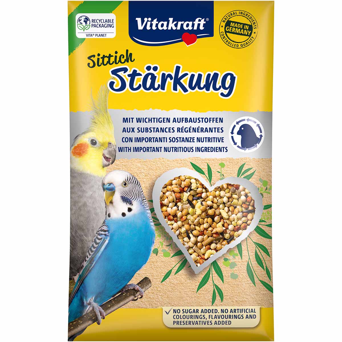 Vitakraft posilující směs pro malé papoušky