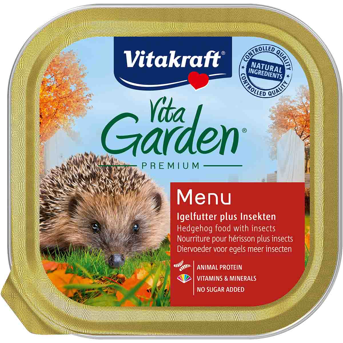 Vitakraft mokré krmivo pro ježky Menu