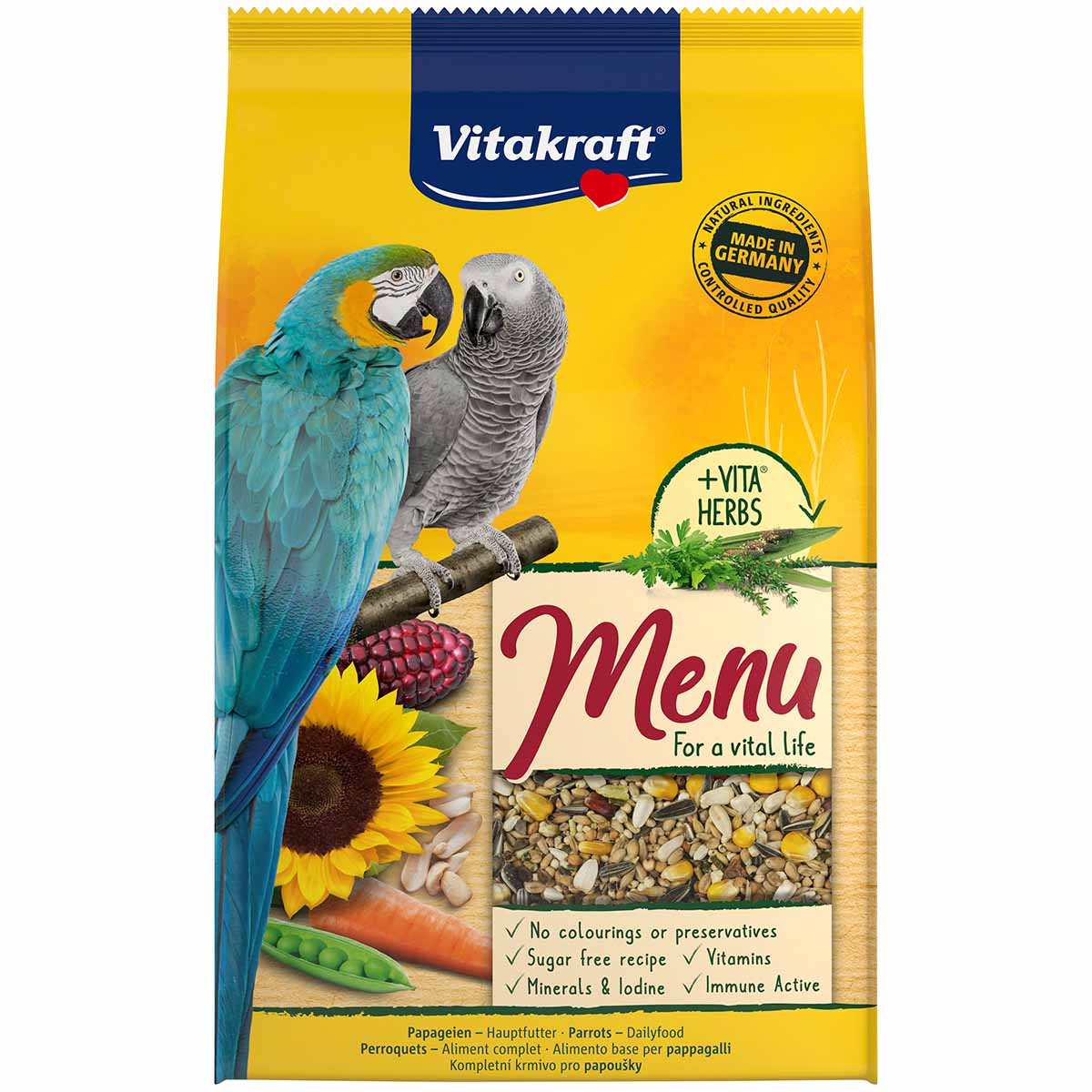 Vitakraft menu pro papoušky