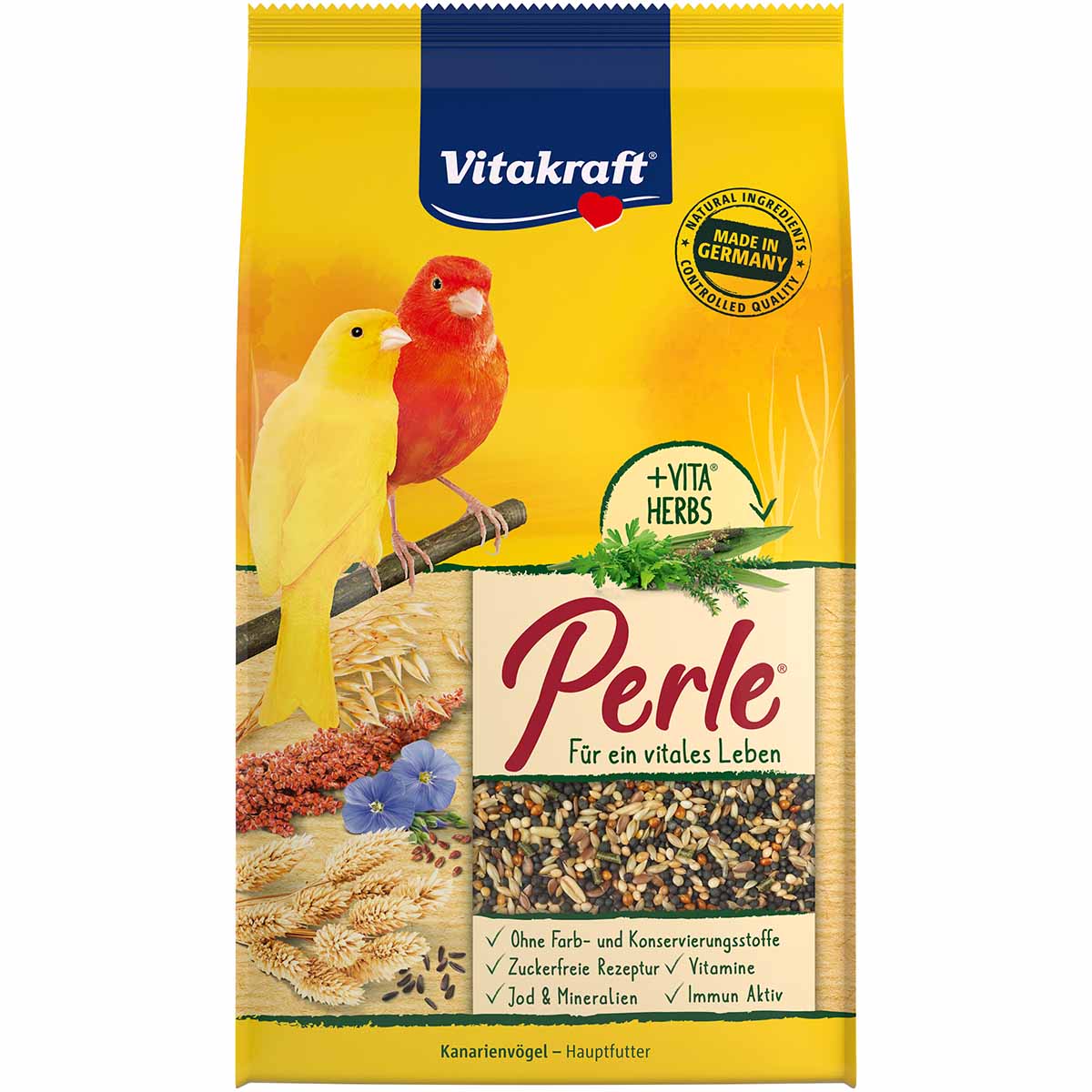 Vitakraft Kanarienperle Vital Complex s medem