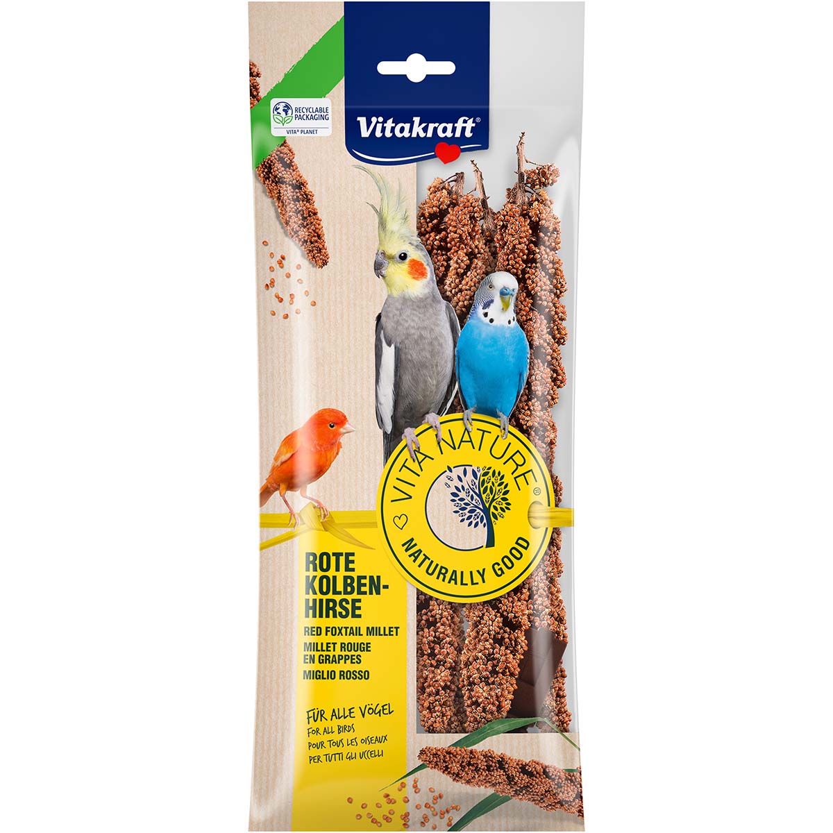 Vitakraft Vita Nature červený prosný klas