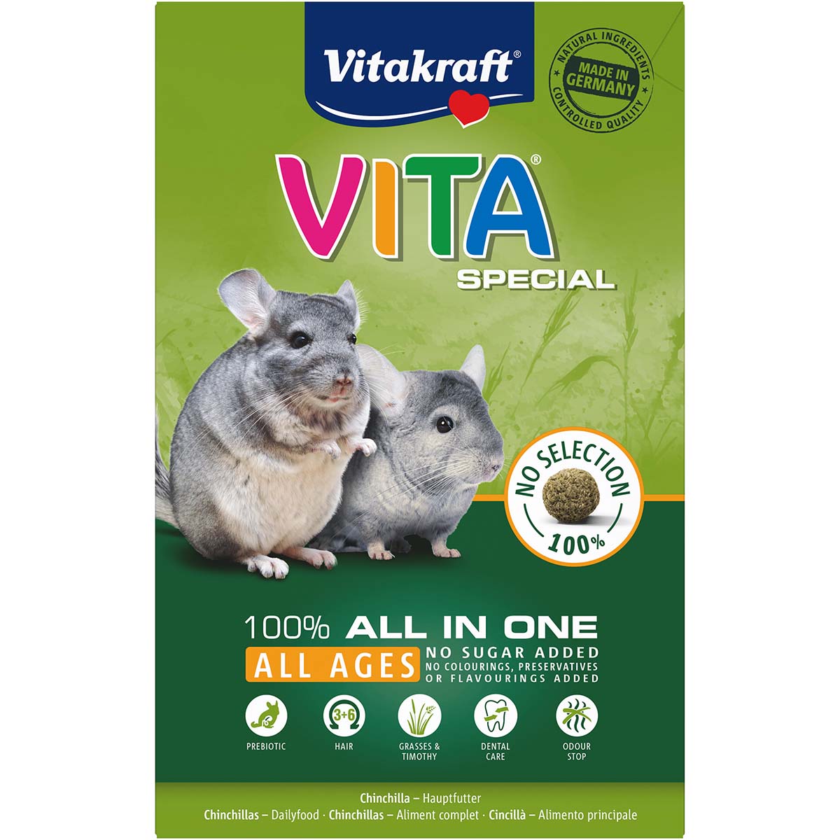 Vitakraft činčily Vita Special All Ages 600 g