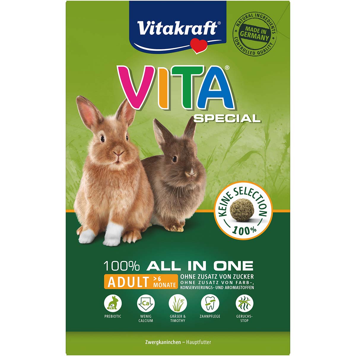 Vitakraft VITA Special Adult pro zakrslé králíky 600 g