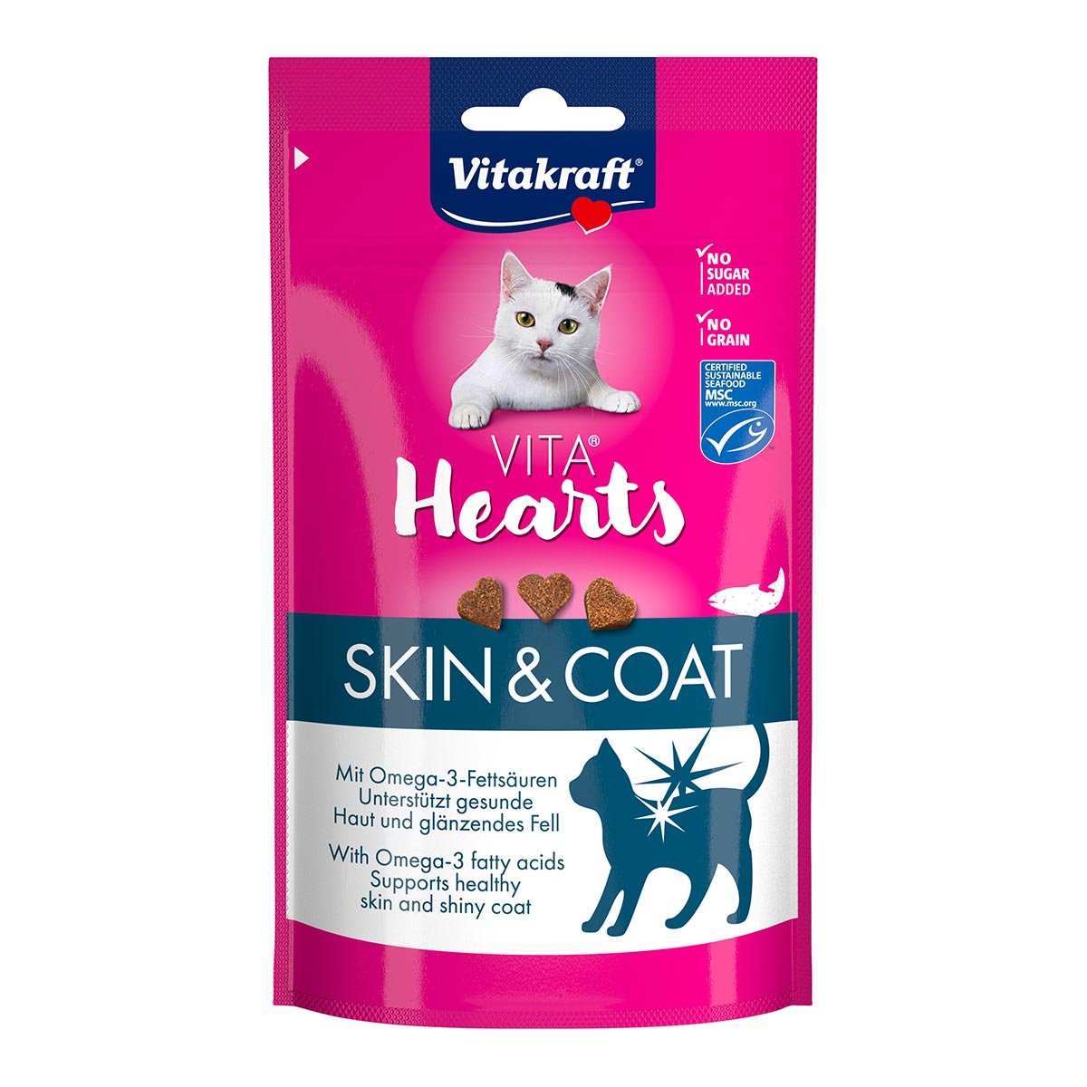 Vitakraft vita hearts skin &amp; coat losos