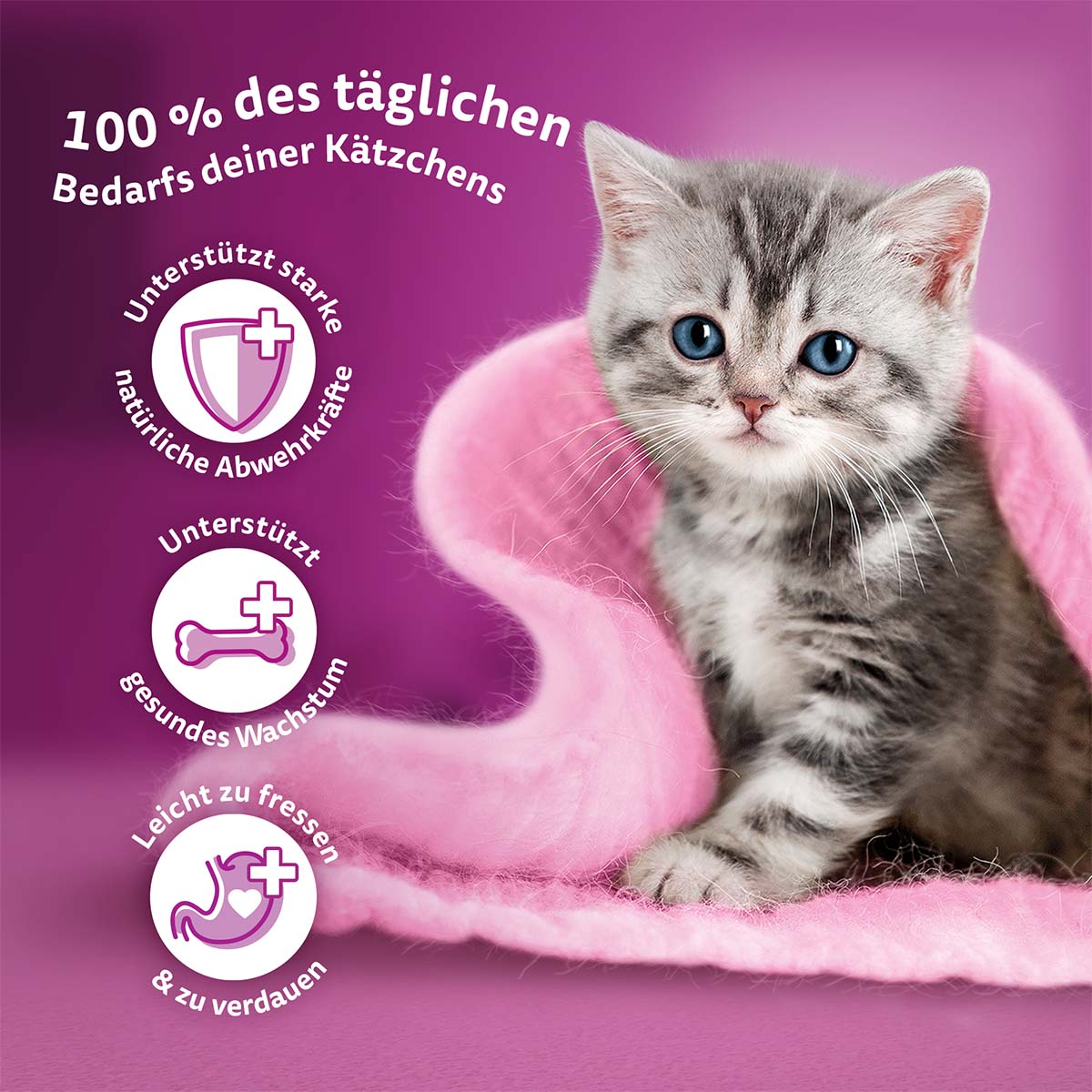 Whiskas Junior s kuřecím masem
